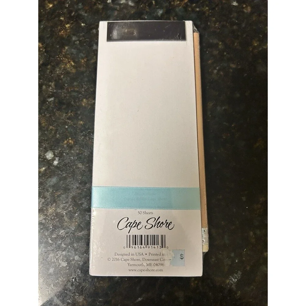 NWT Cape Shore Magnetic Memo Pad and Pencil set